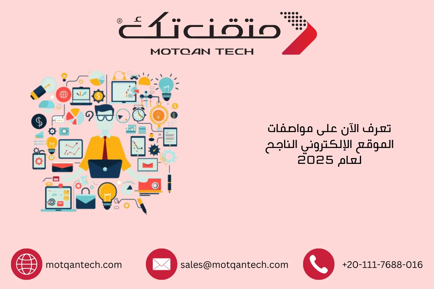 مواصفات الموقع الإلكتروني الناجح