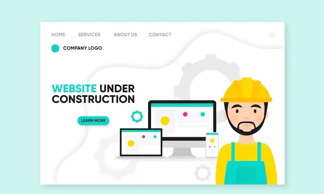تصميم موقع شركة مقاولات احترافي من متقن تك