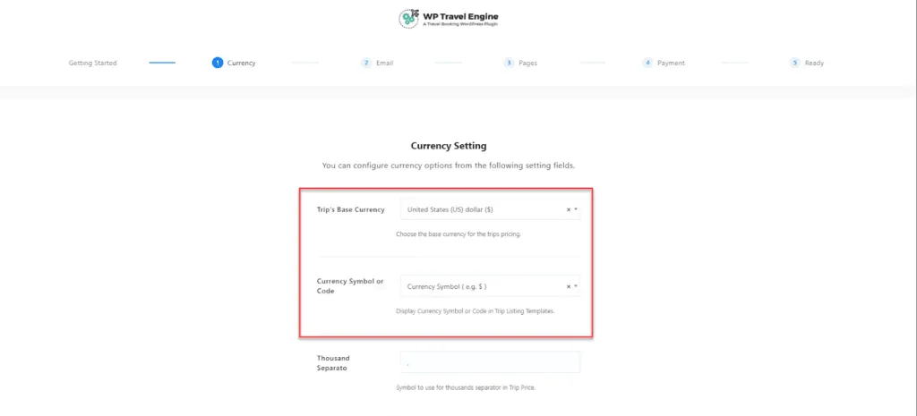 WP Travel Engine