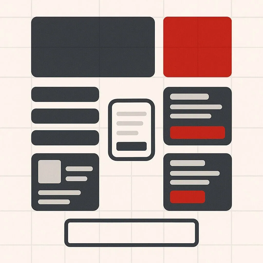 نماذج سلكية منخفضة الدقة توضح تخطيط الشاشات وتوزيع العناصر قبل التصميم النهائي - ui ux design